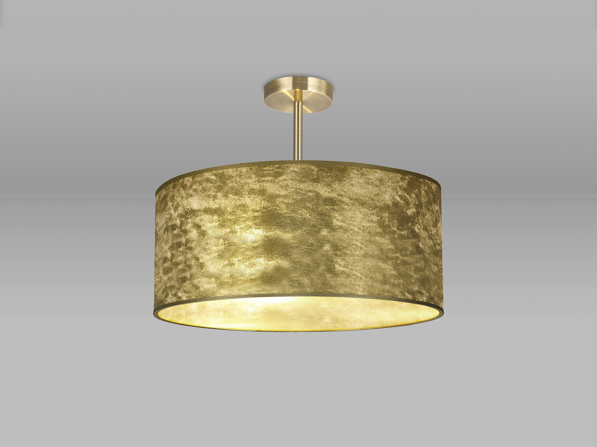 Baymont AB GL Ceiling Lights Deco Semi Flush Fittings